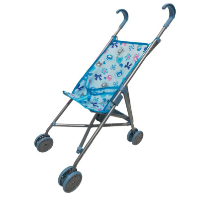 Коляска для кукол складывающаяся Рыжий кот 9302-2B 1